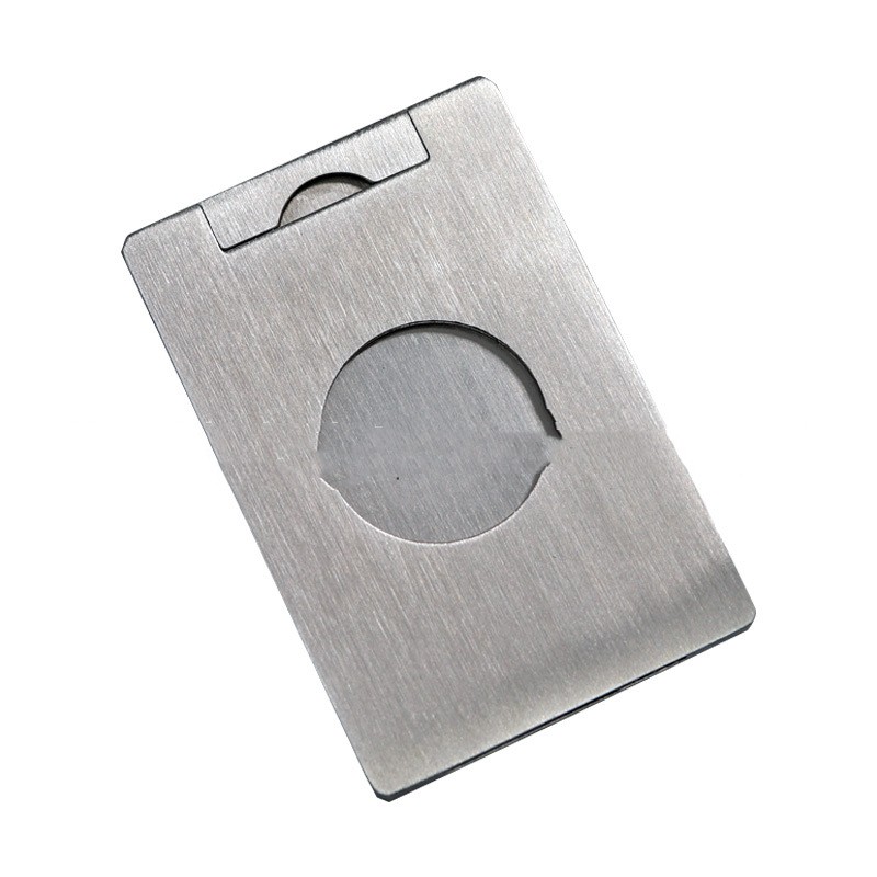 Title 6, Cigar Knife Square Stainless Steel Cigar Cutter