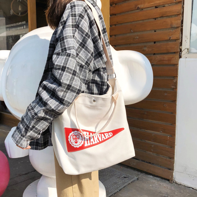 Ladies Polyester Canvas Shoulder Bag