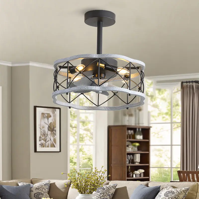 Idyllic American Fan Lamp Nordic Minimalist Dining