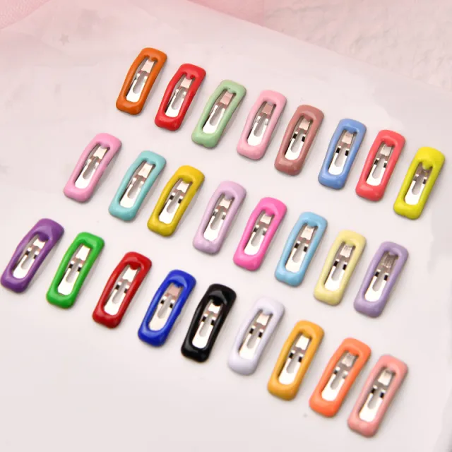 Mini Love Pet BB Clip Colorful Drip Glue Candy Dog Headwear Style2 - Shop at LoveMi