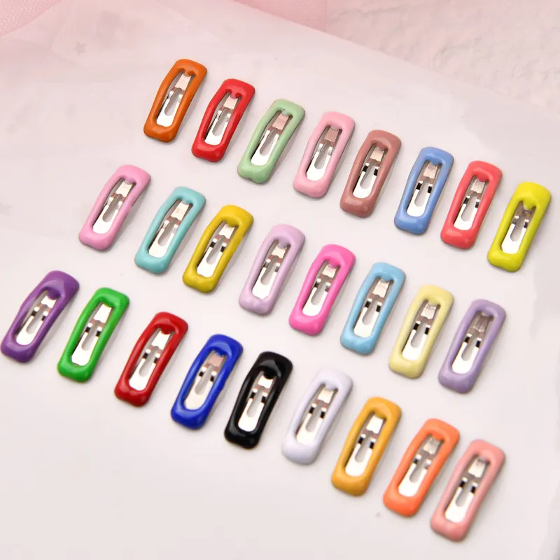 Mini Love Pet BB Clip Colorful Drip Glue Candy Dog Headwear - Style2