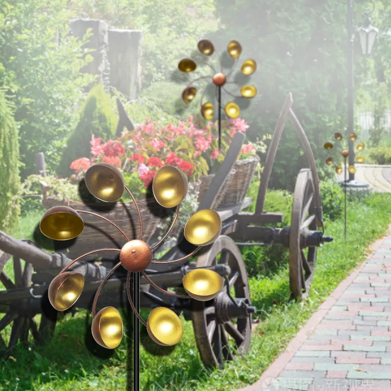 Pastoral Wrought Iron Multicolor Garden Insert – image 2