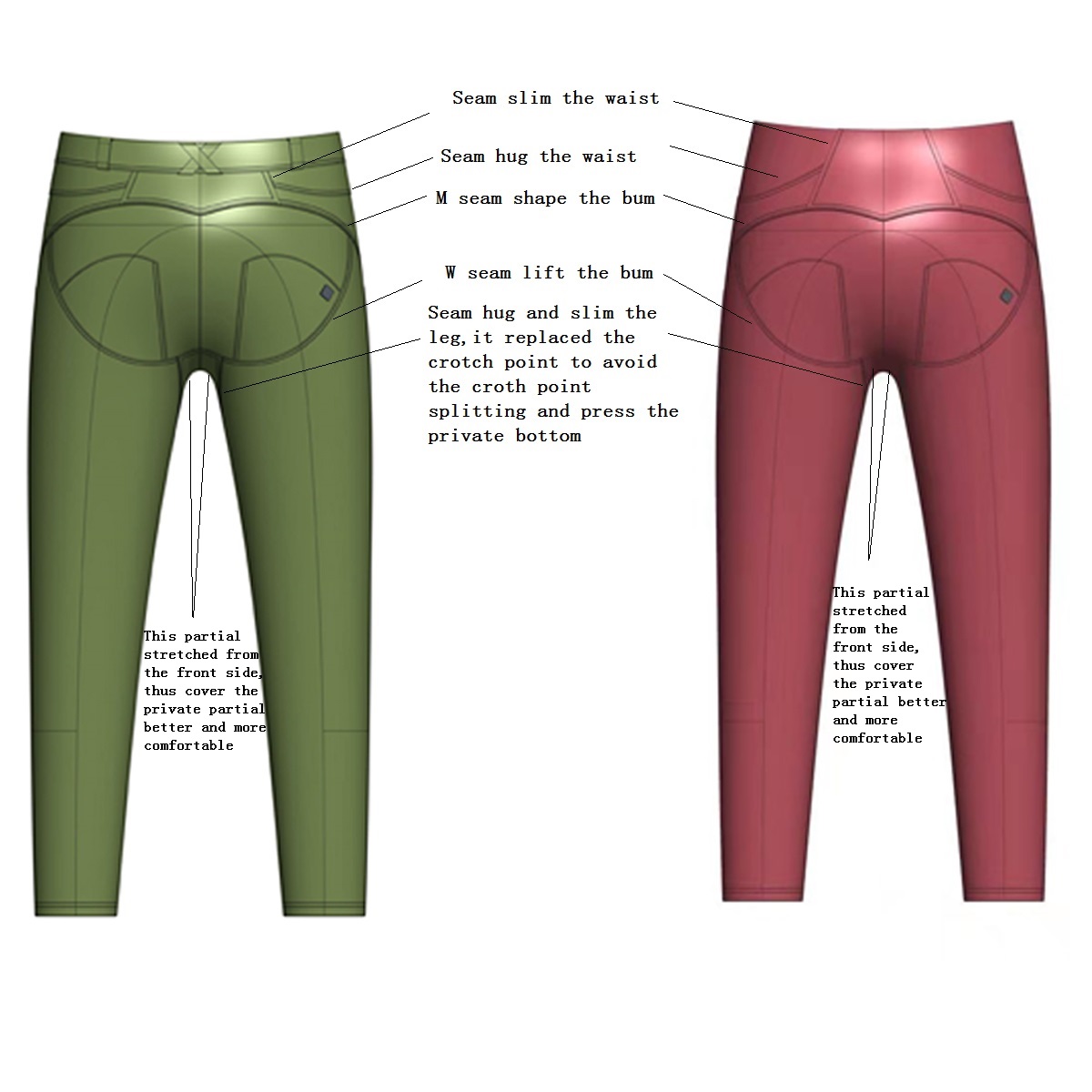 Title 12, Shascullfites Melody Jeggings Grises Tiro Regul...