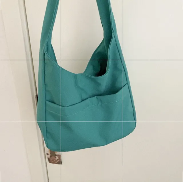 Women's Fashion Casual Versatile Large Capacity Canvas Bag Green - Shop at LoveMi