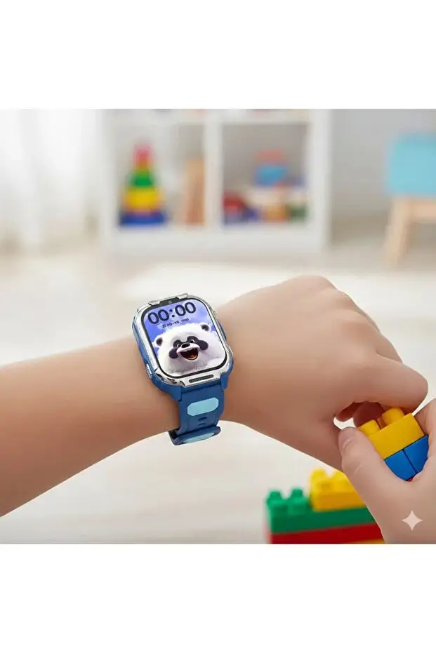4G Kids Smart Watch With GPS Tracker, Video Call, SOS Safety Alert, WiFi Positioning, Camera, Sleep Monitor Pedometer Smartwatch For Boys And Girls