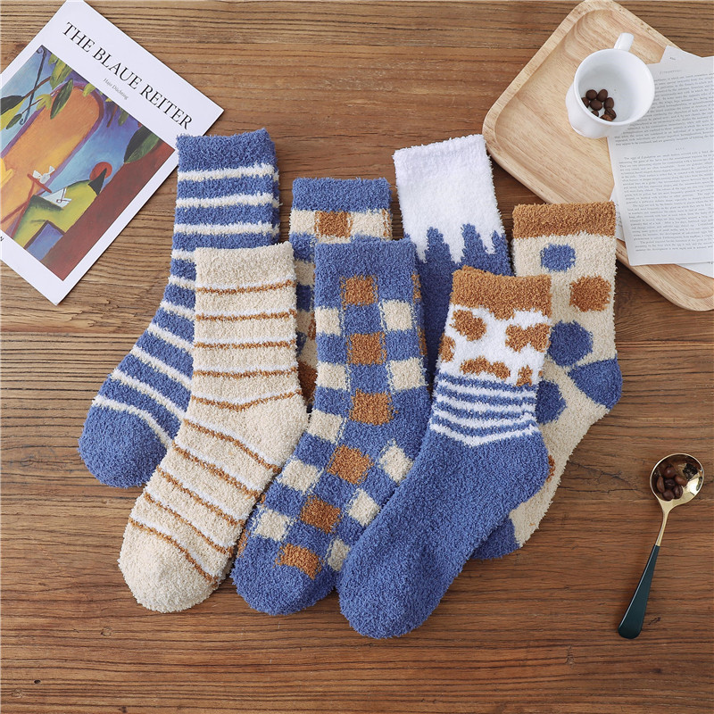 Title 10, Coral fleece home sleep socks