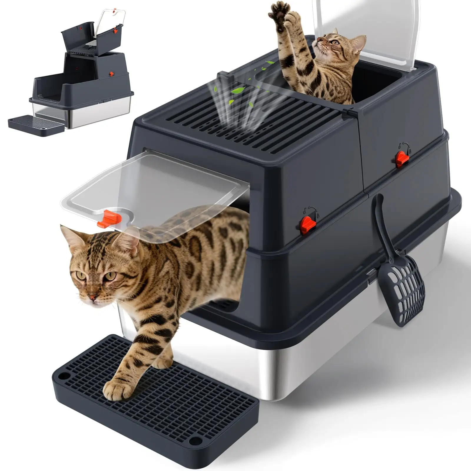 Stainless Steel Litter Box