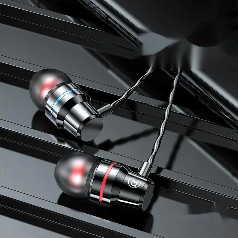 Metal Earphones High-end Wired