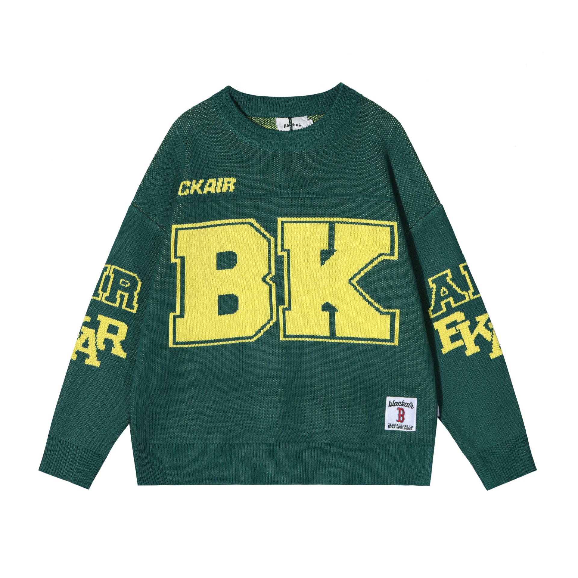 Men's And Women's Letters Retro Loose Sweater Knitwear