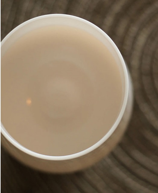 Valentine's Day Gift Milk Glass Water Cup