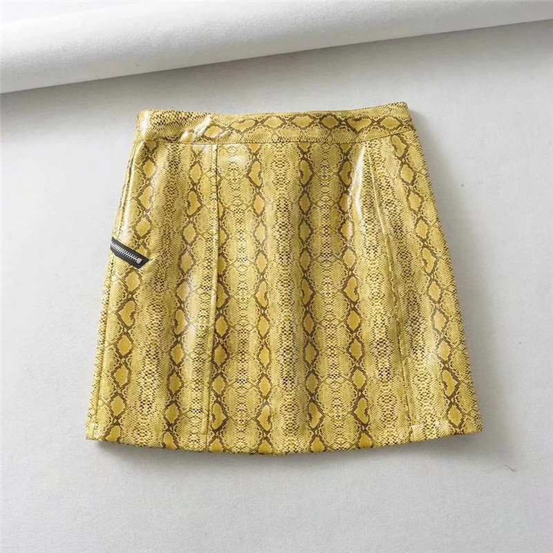 Title 3, Zip high waist snake print skirt. Elevate your ...