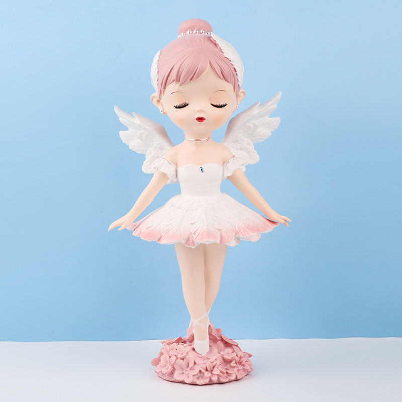 Ballerina Girl Home Decor Piece Cake Decoration — foto 12