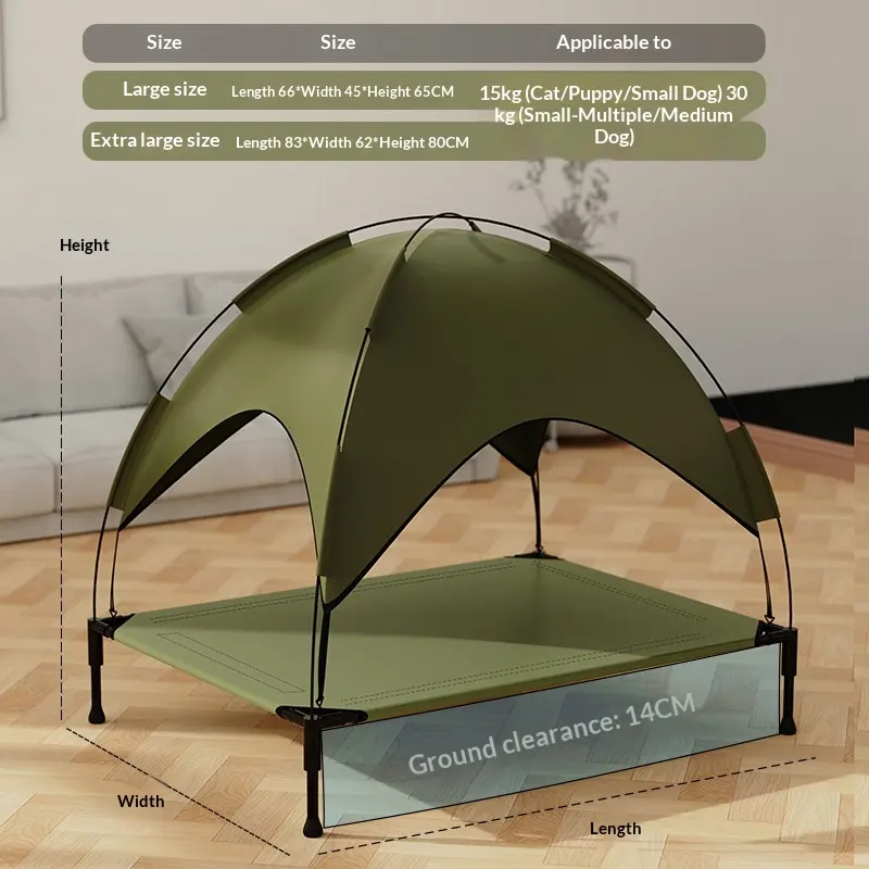 Cat Bed, Pet Camping Large Tent, All-season
