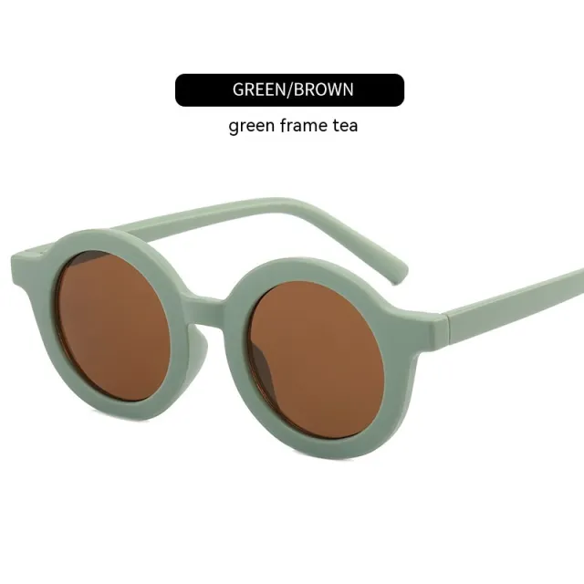 New Fashion Pet Sunglasses Round Frame Green - Shop at LoveMi
