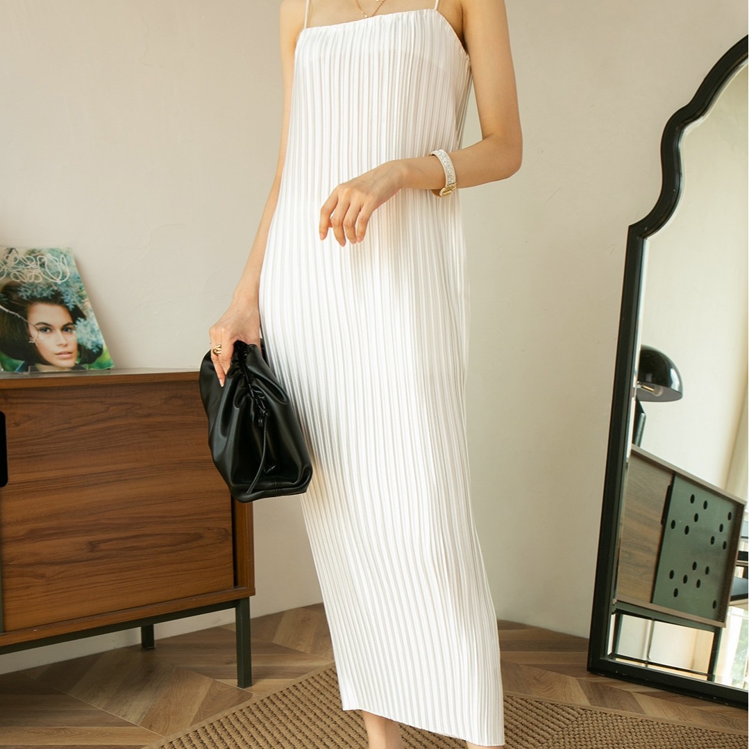 Women's Summer New Style Sanya Seaside Vacation Beach Clavicle One-shoulder Dress