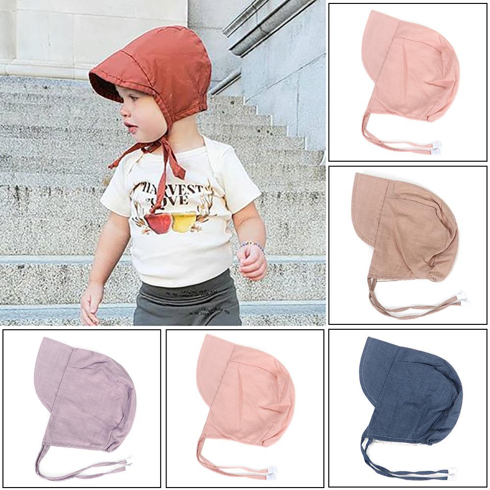 Breathable Thin Children's Sunscreen Ear Protection Court Hat