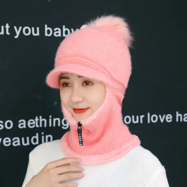 Hat Female Bailey Wool Neckband One Piece Pink - Shop at LoveMi