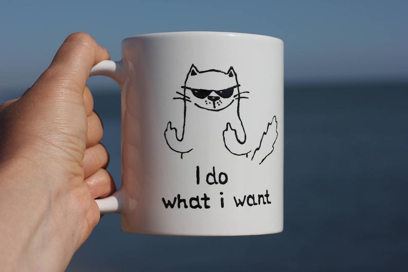 Simple Animal Coffee Ceramic Cup