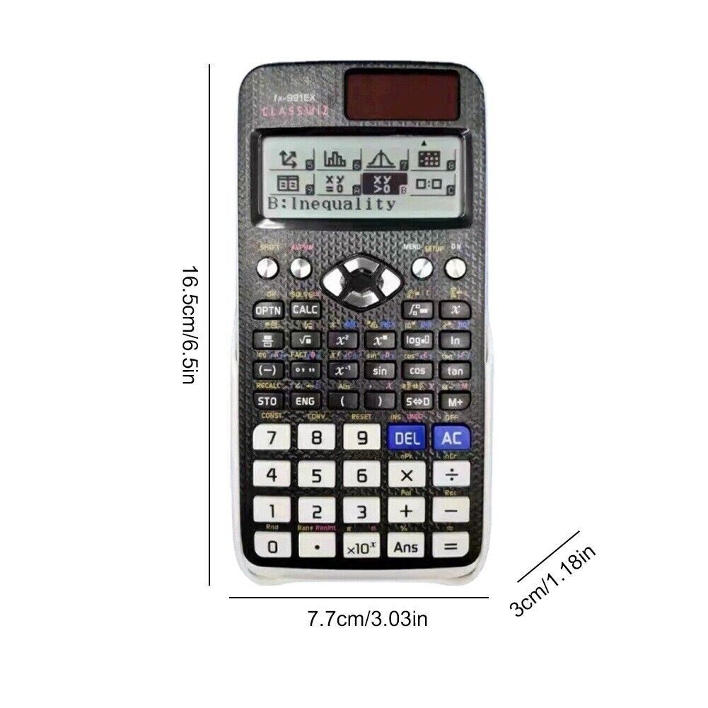 FX-991EX Classwiz Advanced Engineering Scientific Calculator 552 Functions — image 7