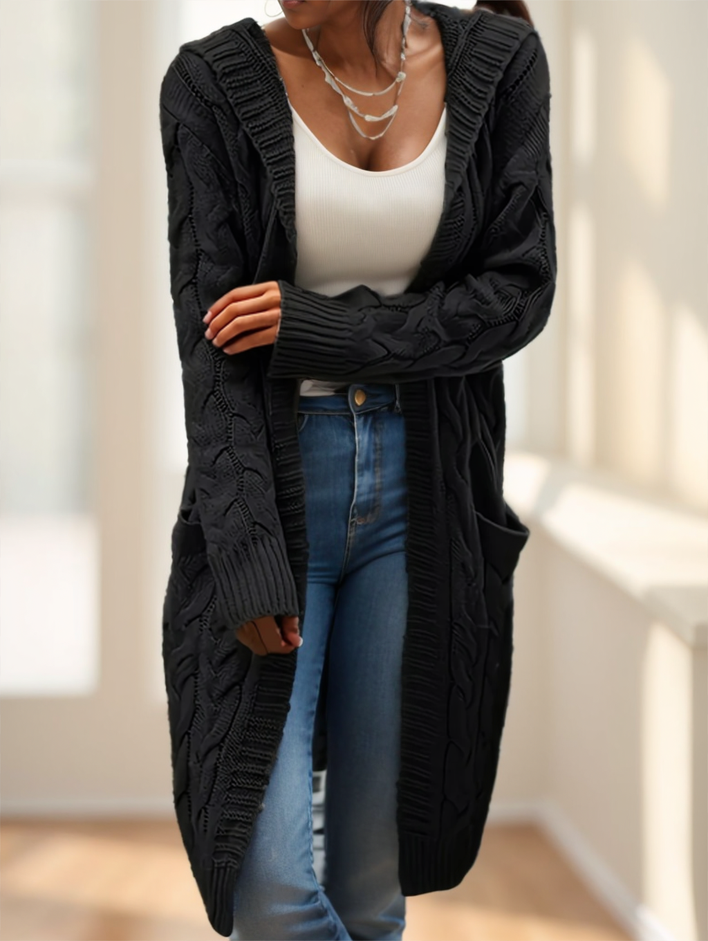 Women's Casual Cardigan Sweater