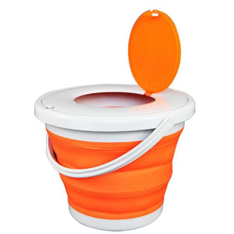 Title 4, Thickened silicone folding bucket