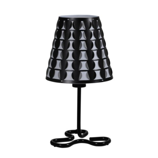 Noir Geometric Table Lamp detail