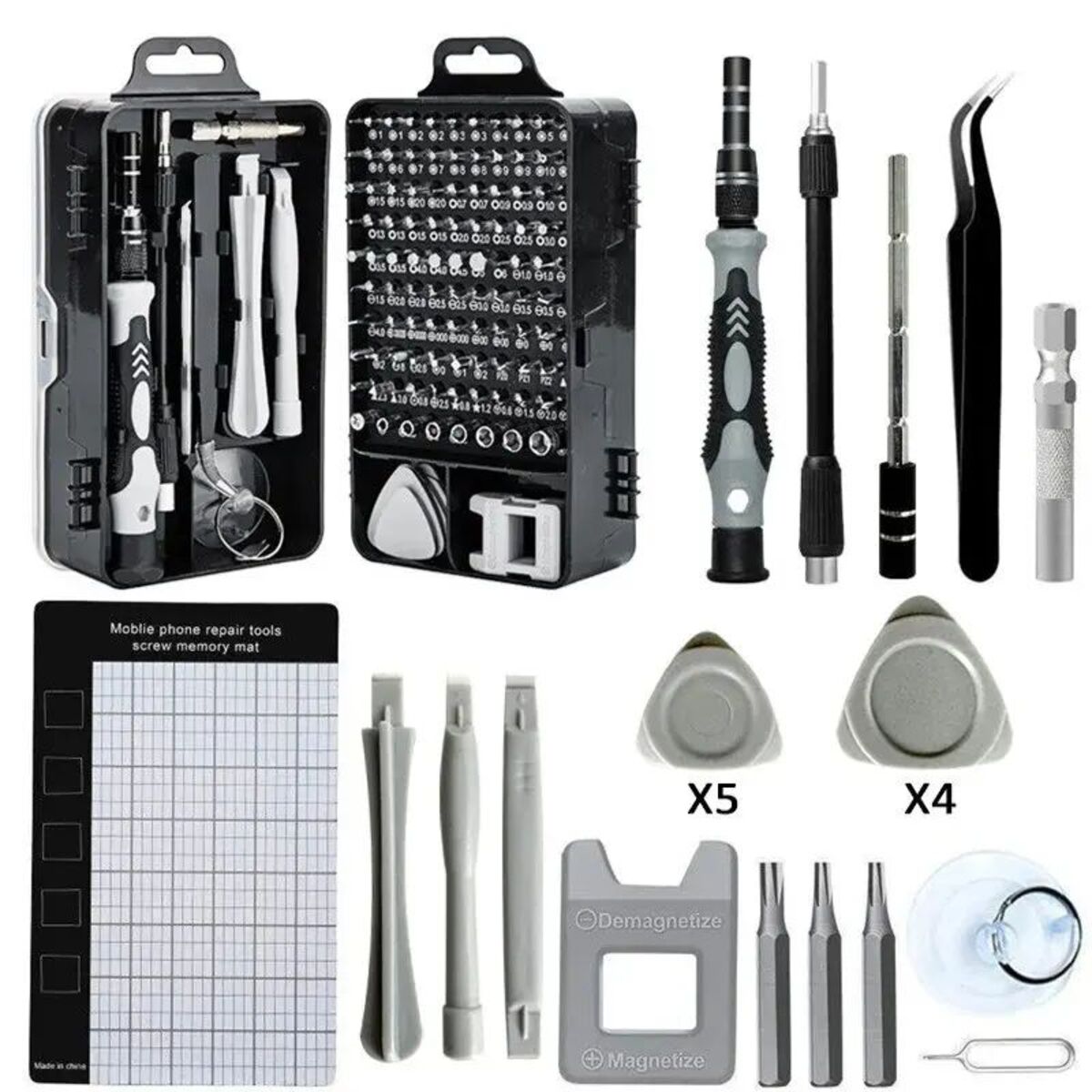 115 In 1 Precision Screwdriver Set,  Super Durable Mini Professional Magnetic Re