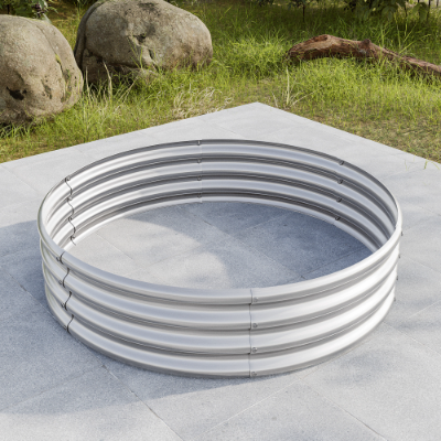 Tall Round Raised Garden Bed, 2-Pack, picture 2 of 5