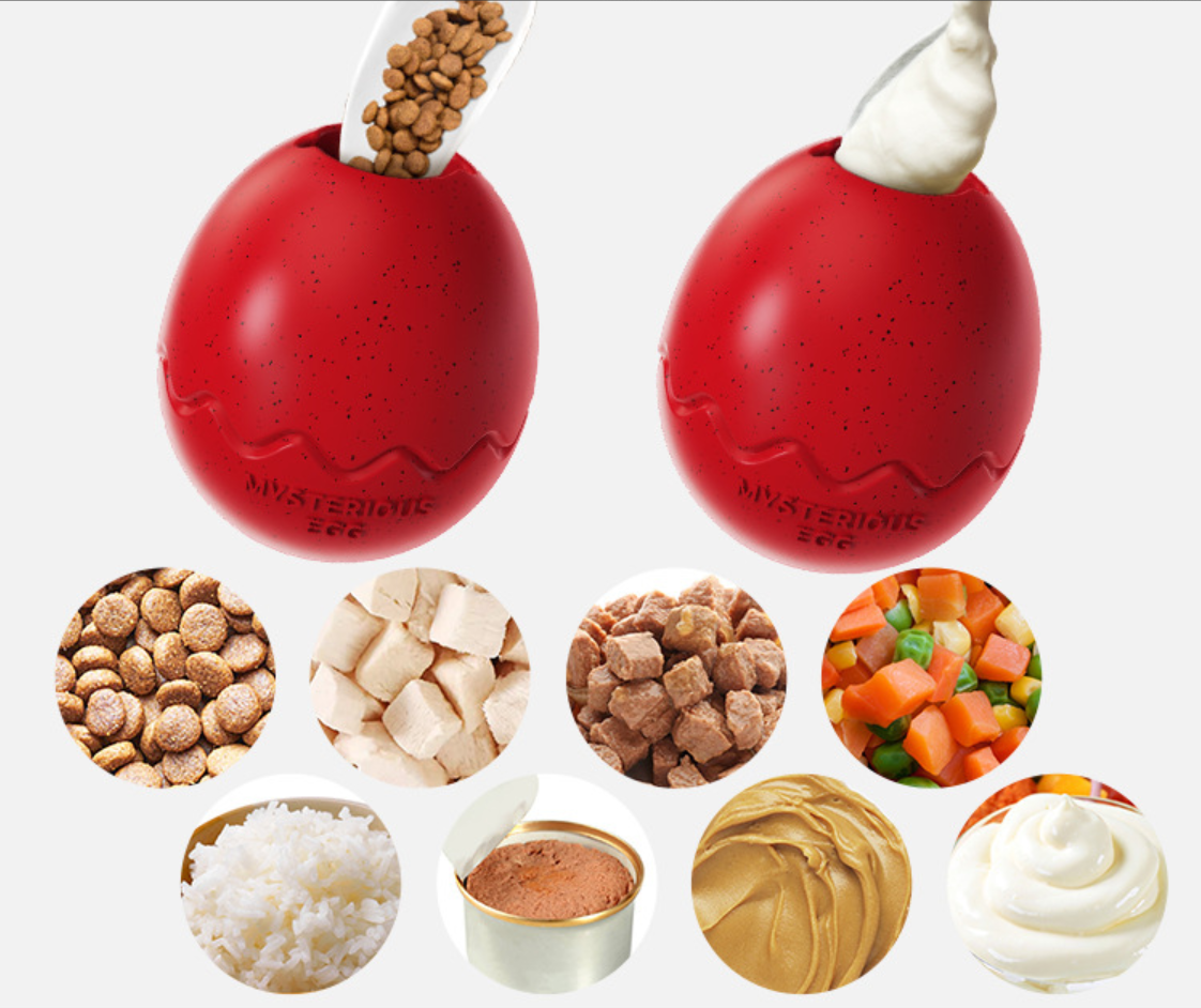 Pet Food Leakage Ball Dog Teeth Grinding Super Ball Slow Food Ball Dog Teeth Grinding Can't Bite Through, Venting By Chewing On Toys