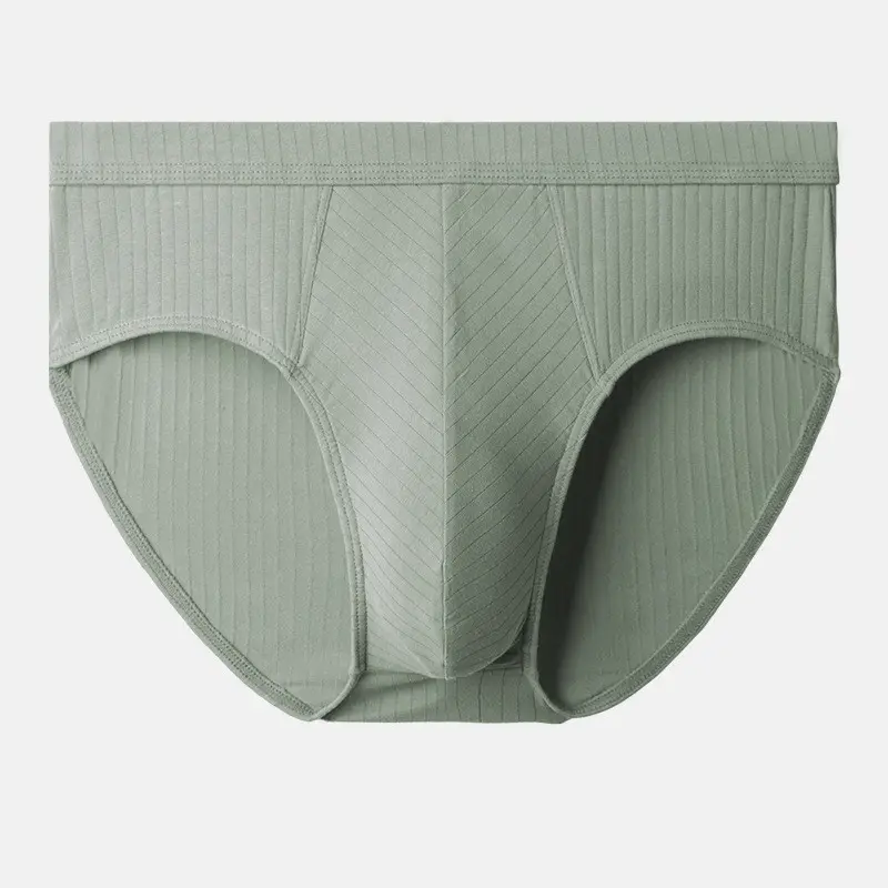 Japanese Men's Unprinted Briefs Good Quality Cotton