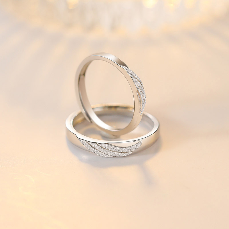 Wing Couple Ring Valentine Day Gift Fashion