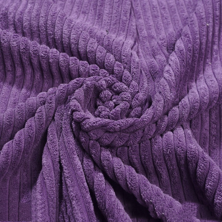 Solid Coloured Corduroy Toy Clothing Fabric