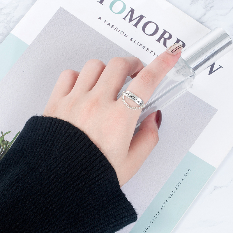 Fashion Good Luck Tassel Personality Ring