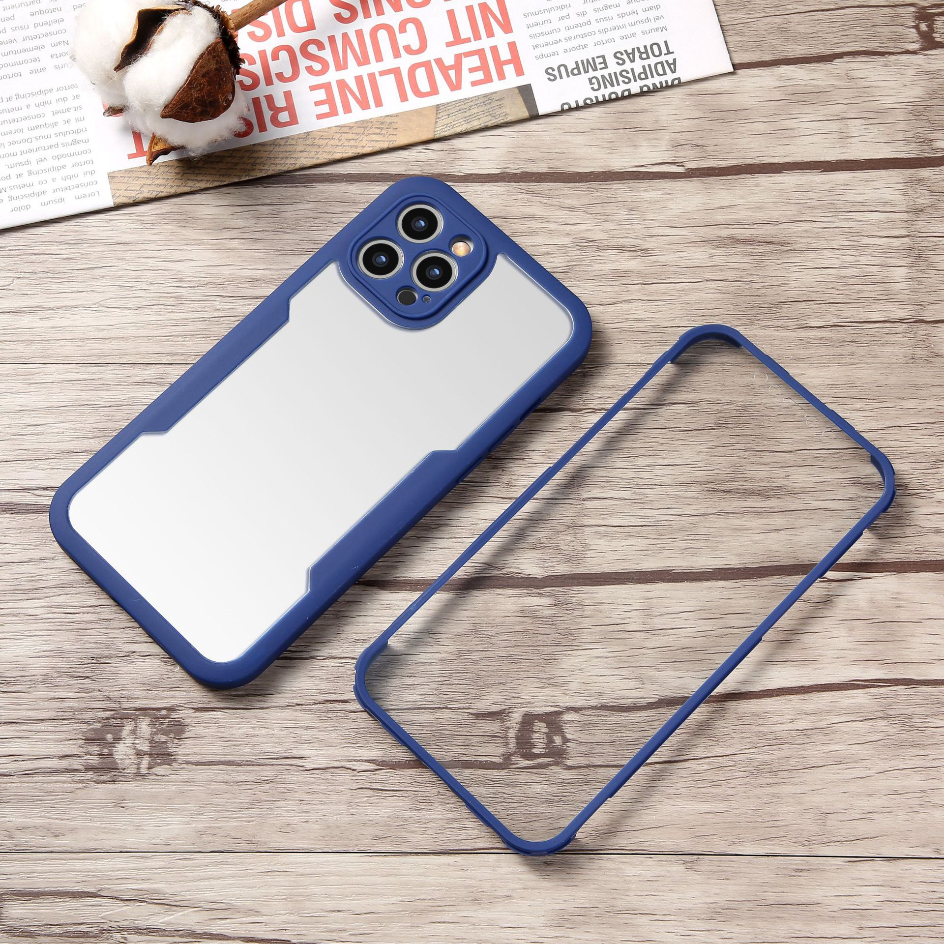 Simple Double-sided All-inclusive Lens Phone Case