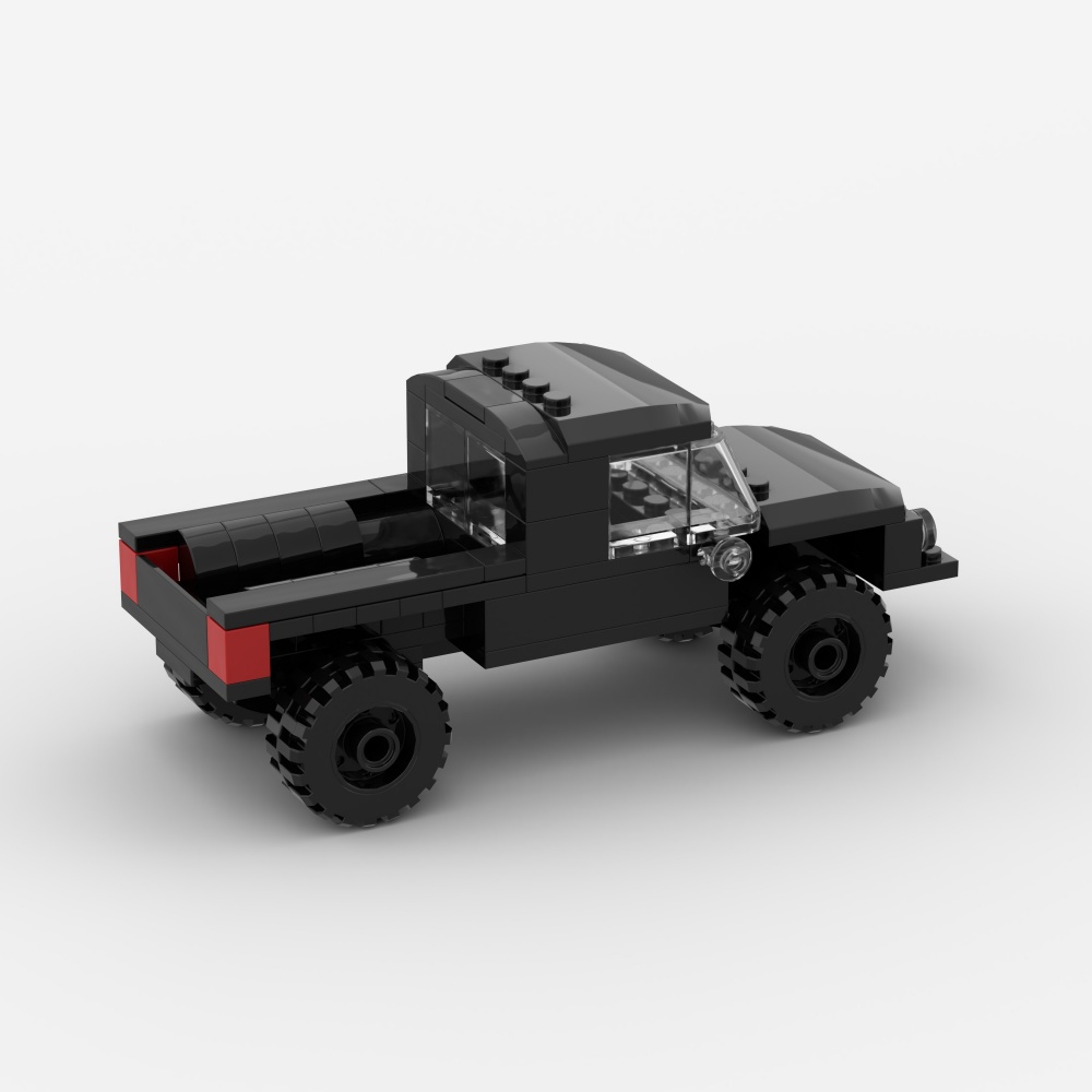 85PCS DIY Building Bricks For Kids And Adults Toyota Hilux — foto 3