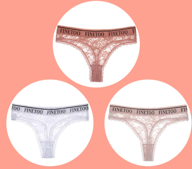 Title 2, String pour femme en dentelle, T-Pants conforta...