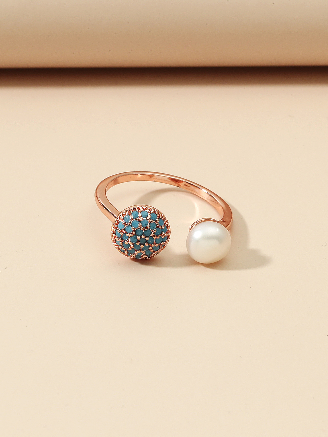 Personalized Solid Color Dual-use Short Ring