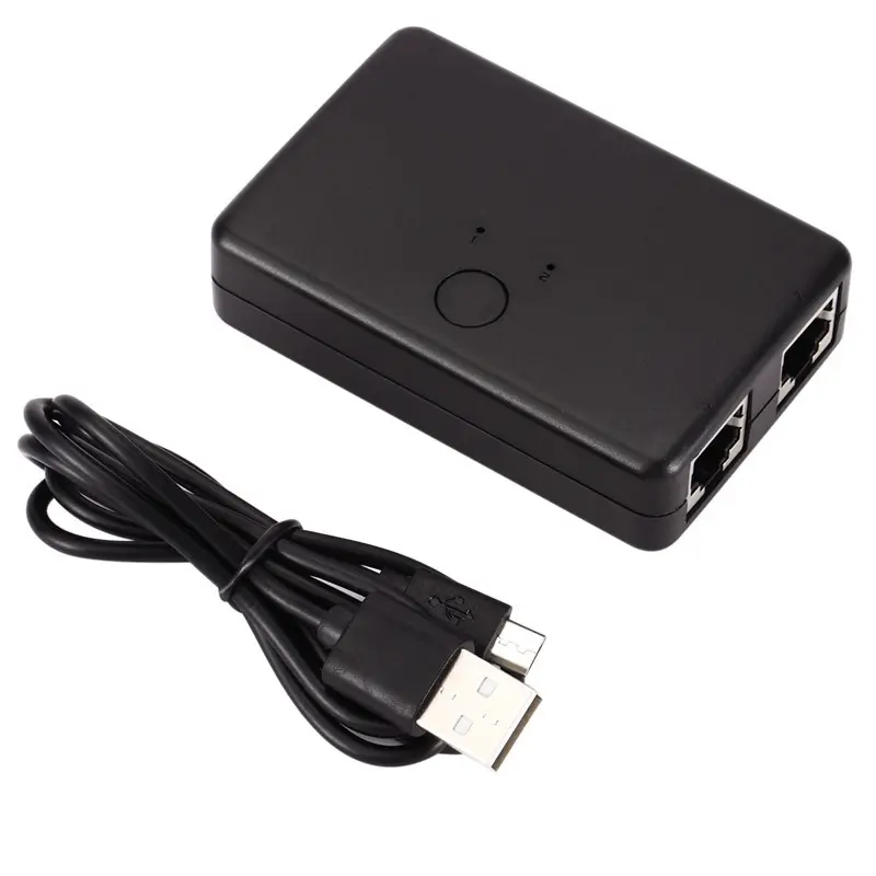 RJ45 Network Switcher 2 In 1 Out