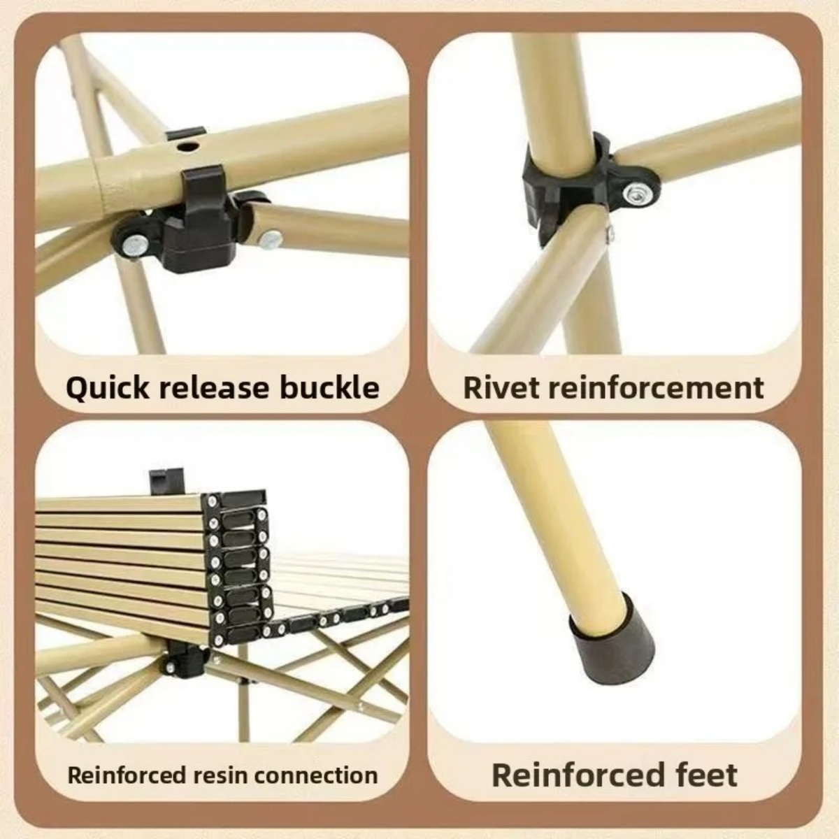 Folding Table, Outdoor Egg Roll Table, Portable Camping Picnic Table, Market Barbecue Folding Table, Camping Table