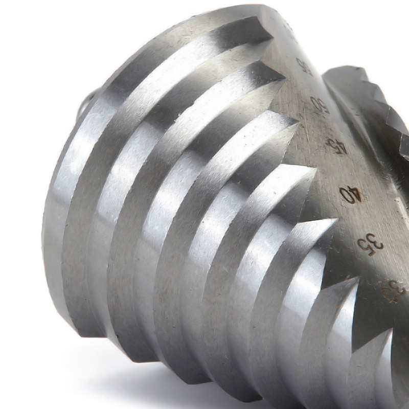 6-60mm HSS Large Spiral Step Cone Drill Bit For Metal And Wood Hole Cutter Tool