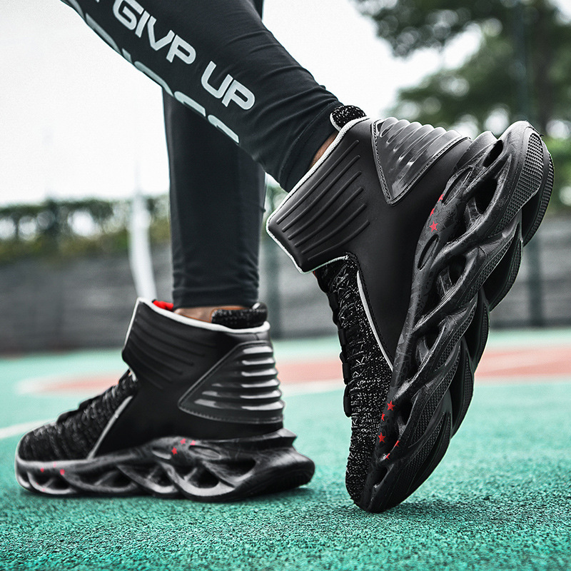 Title 7, Basketball Shoes Blade Flying Woven Men