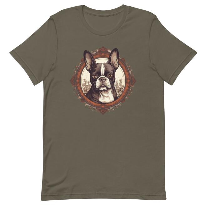 Title 2, European and American Digital Bulldog Printed C...