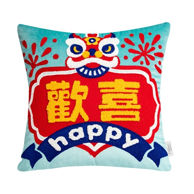 Lion Dancing PillowCool