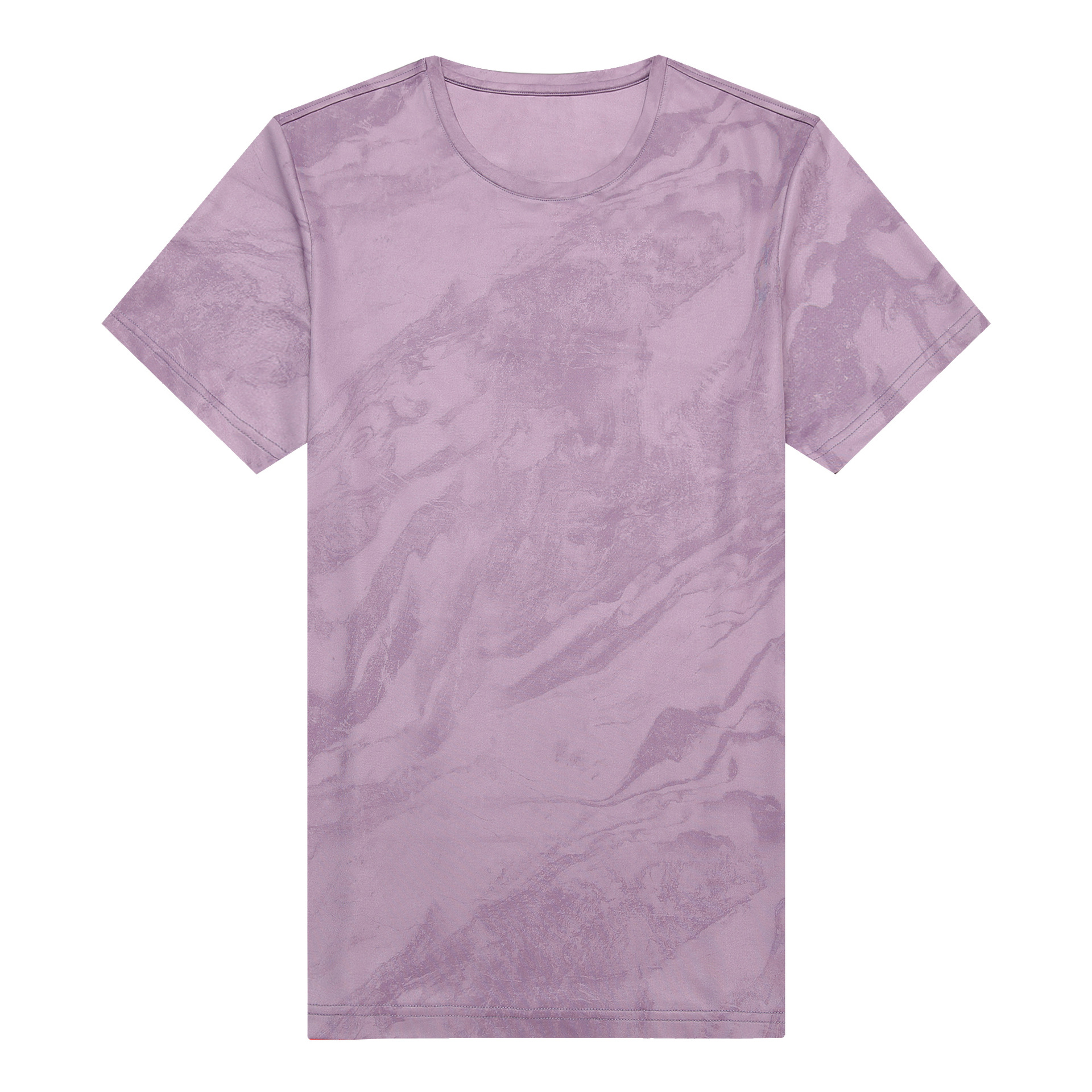 Men's Round Neck Mercerized Cotton Short Sleeves