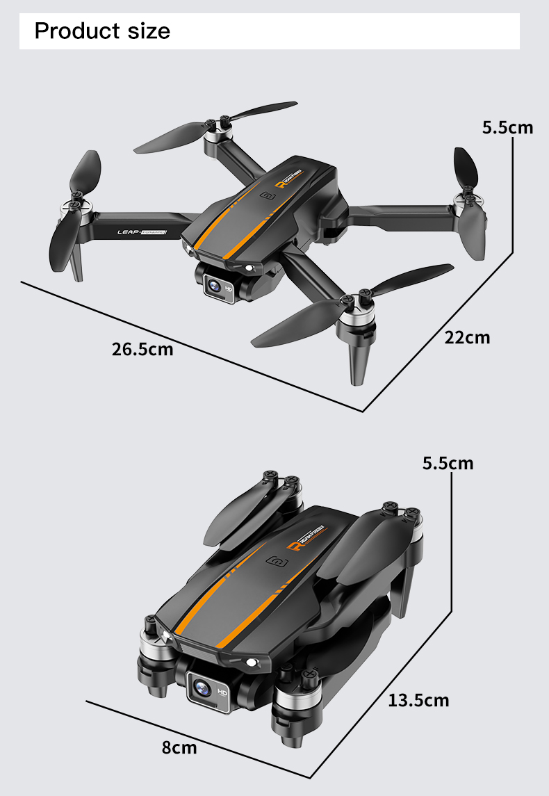 H31 Dual Camera Brushless Single Electric Drone detail