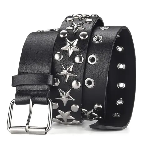 Fashion Needle Buckle Versatile Punk Style Belt for Women