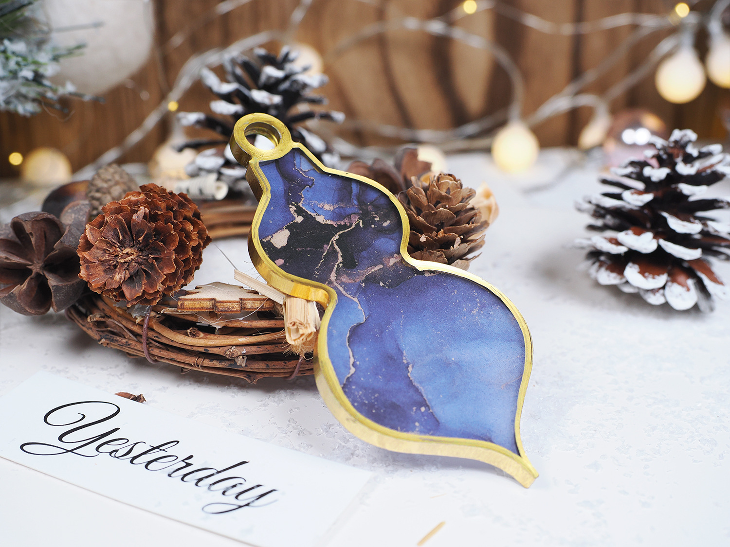 Diy Crystal Resin Christmas Ornament Epoxy Mold - Image 2