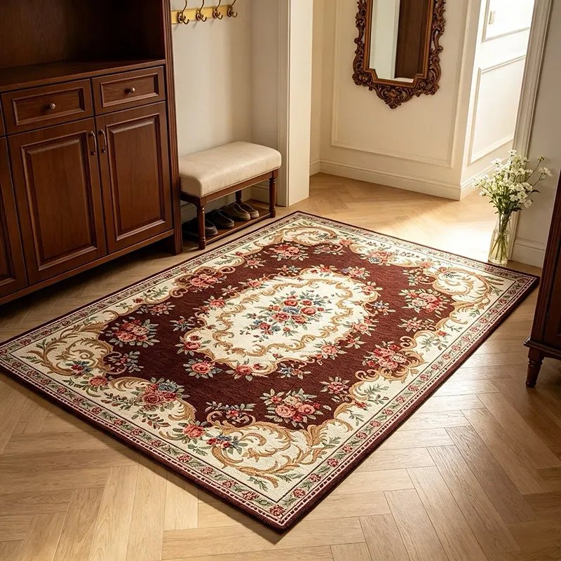 Classic Home Style European Vintage Floral Pattern