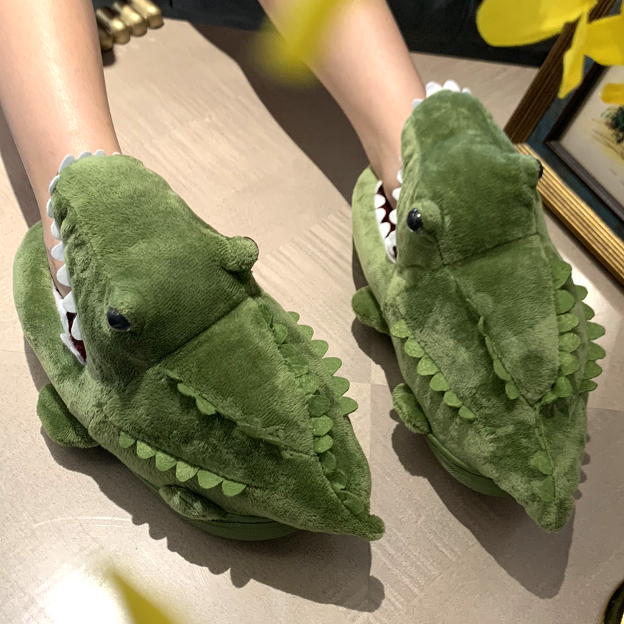 Green crocodile