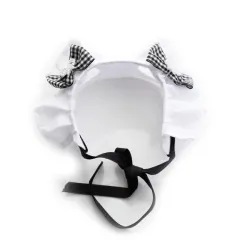 Cats Transform Into Cute Princess Dresses - White Single Headdress - View 1